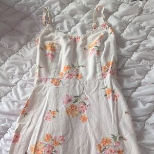 Old Navy Floral Cami Top with Pink and Orange Accents